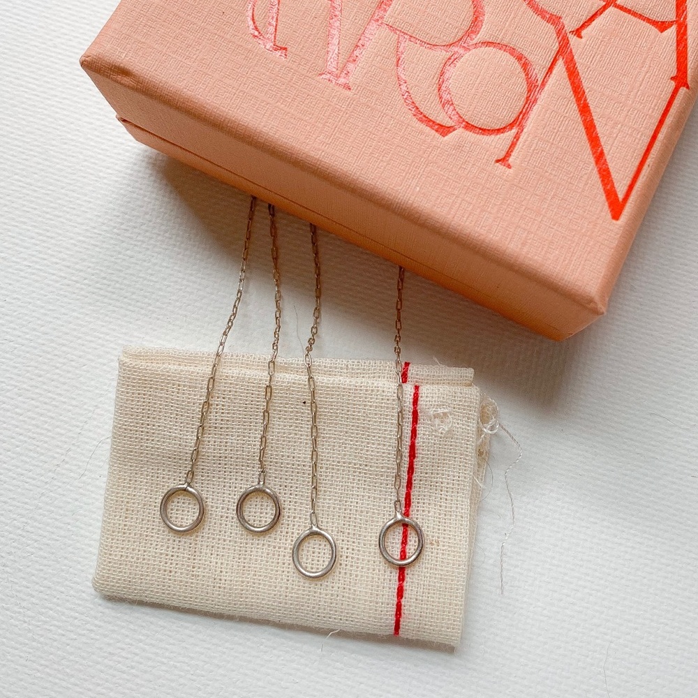 Marla Aaron Fine Square Link Chains